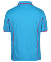Blue Short Sleeve Piping Polo - JB's Wear | Northern Printing Group