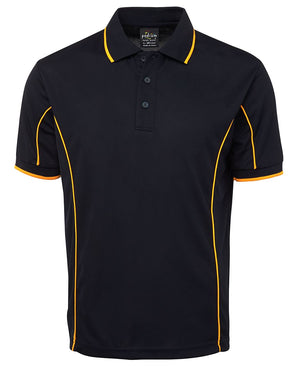 Navy Short Sleeve Piping Polo - JB's Wear | Northern Printing Group